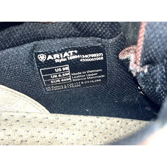 Women’s Waterproof Hiking Outdoor Brown Leather ARIAT Boots 9B - Picture 3 of 16